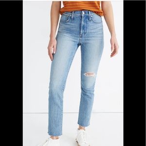 Madewell Perfect Vintage Crop Jean size 27